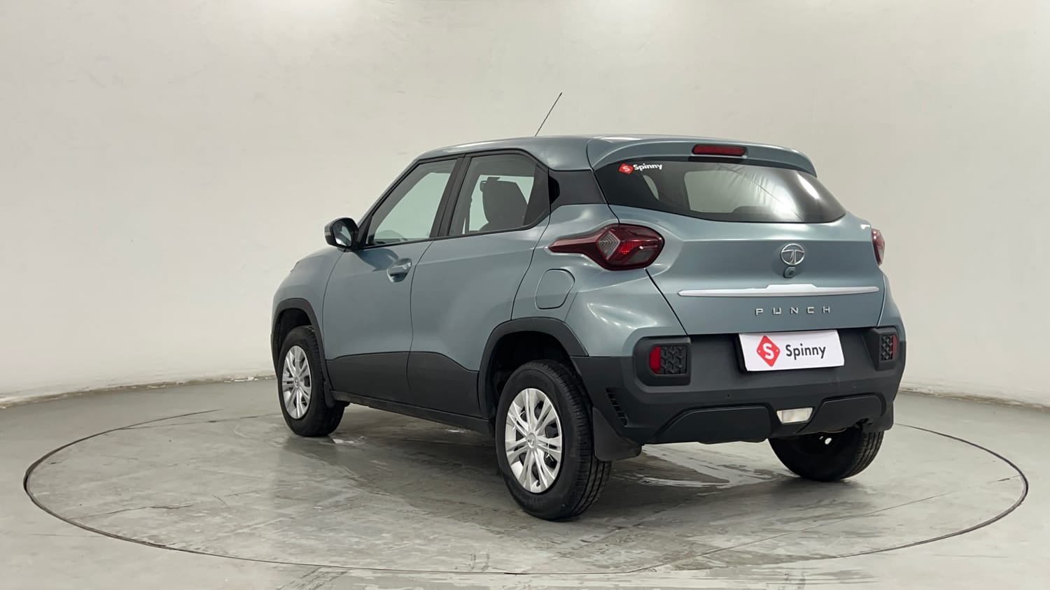Used 2022 Tata Punch Adventure Rhythm Pack MT Petrol Manual exterior LEFT REAR CORNER VIEW