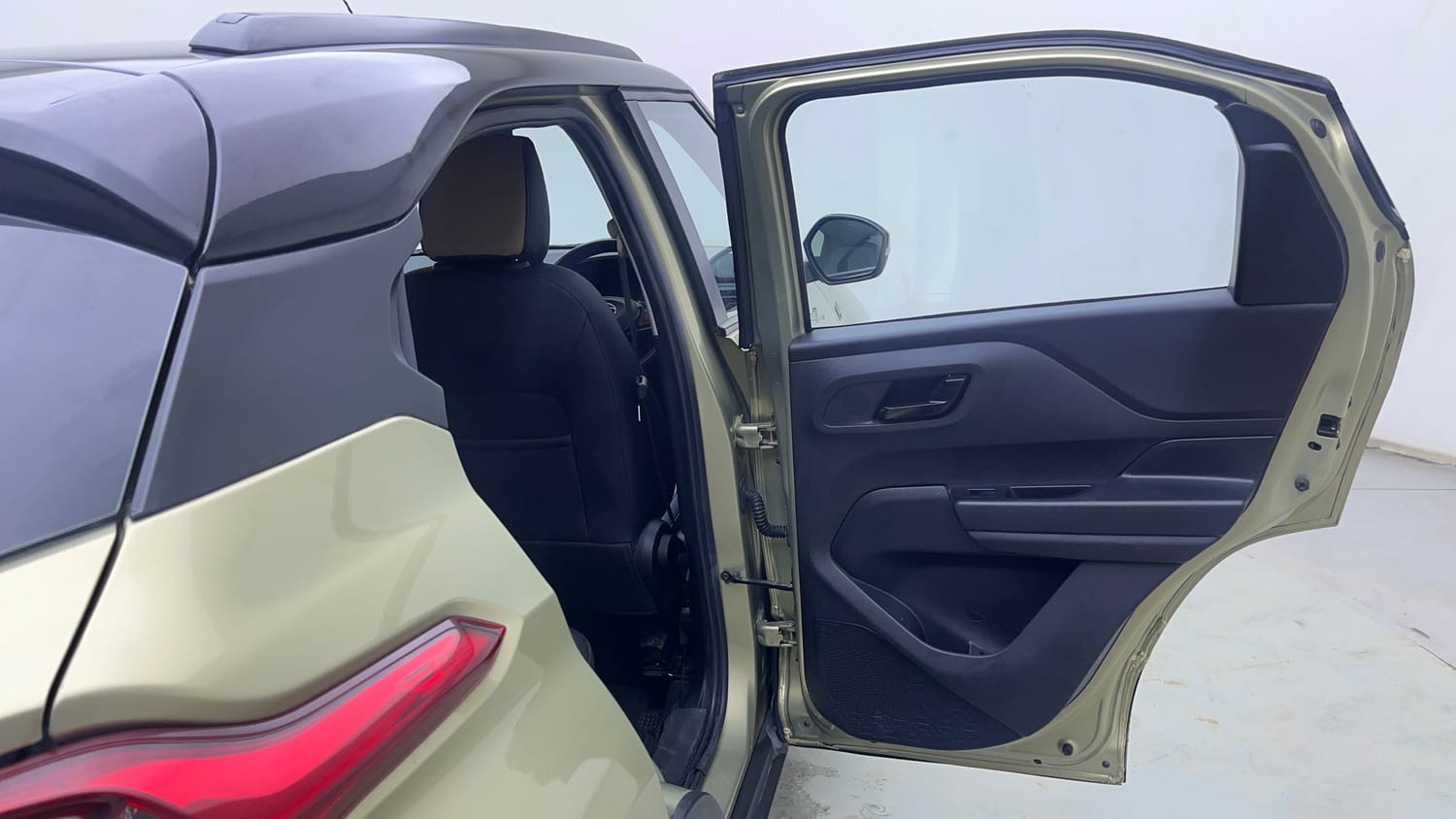 Used 2022 Tata Punch Kaziranga Creative MT Petrol Manual interior RIGHT REAR DOOR OPEN VIEW