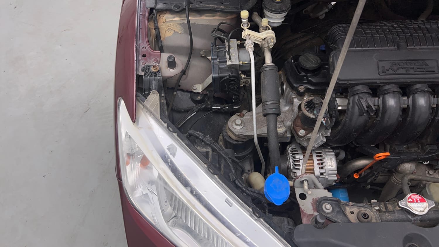Used 2016 Honda City VX Petrol Manual engine ENGINE RIGHT SIDE VIEW