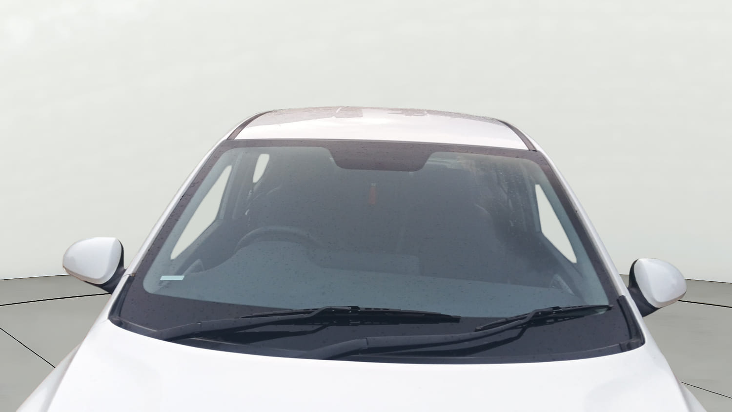 Used 2020 Hyundai Aura SX 1.2 Petrol Petrol Manual exterior FRONT WINDSHIELD VIEW