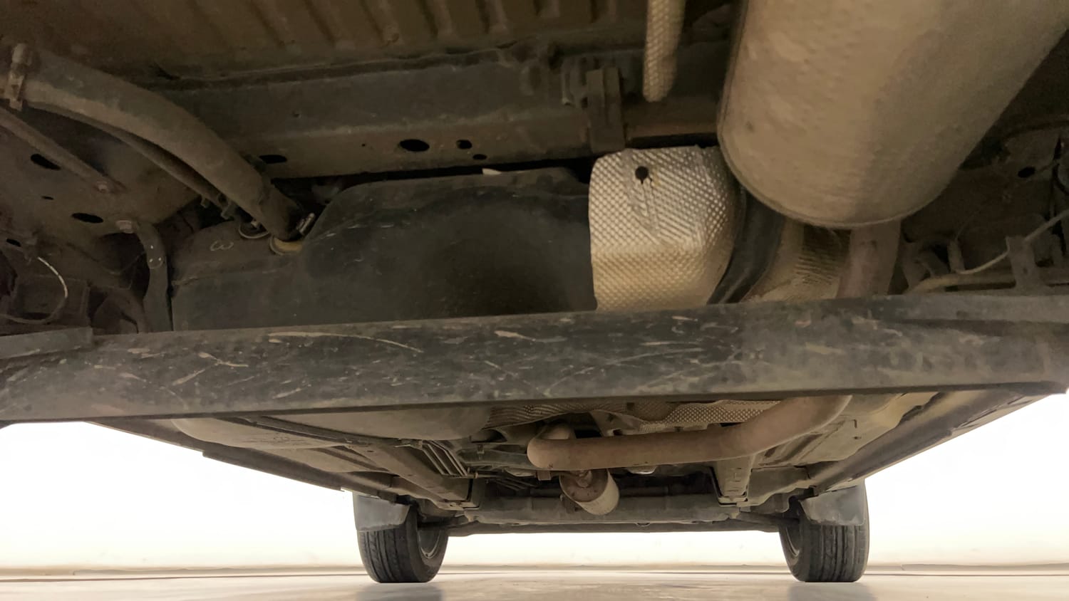 Used 2021 Ford EcoSport S MT 1.5 Ti-VCT Petrol Manual extra REAR UNDERBODY VIEW (TAKEN FROM REAR)