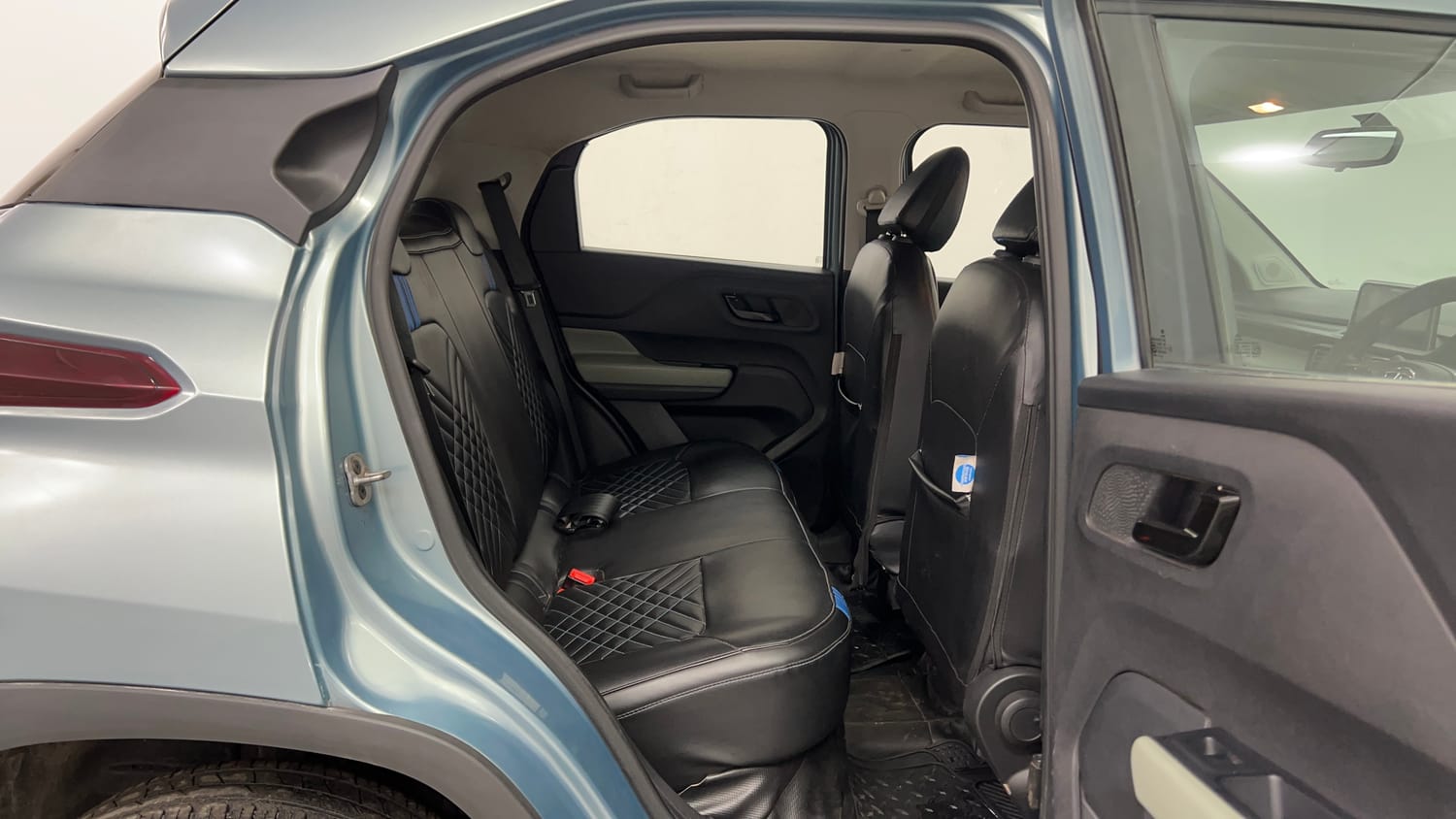 Used 2022 Tata Punch Adventure Rhythm Pack MT Petrol Manual interior RIGHT SIDE REAR DOOR CABIN VIEW