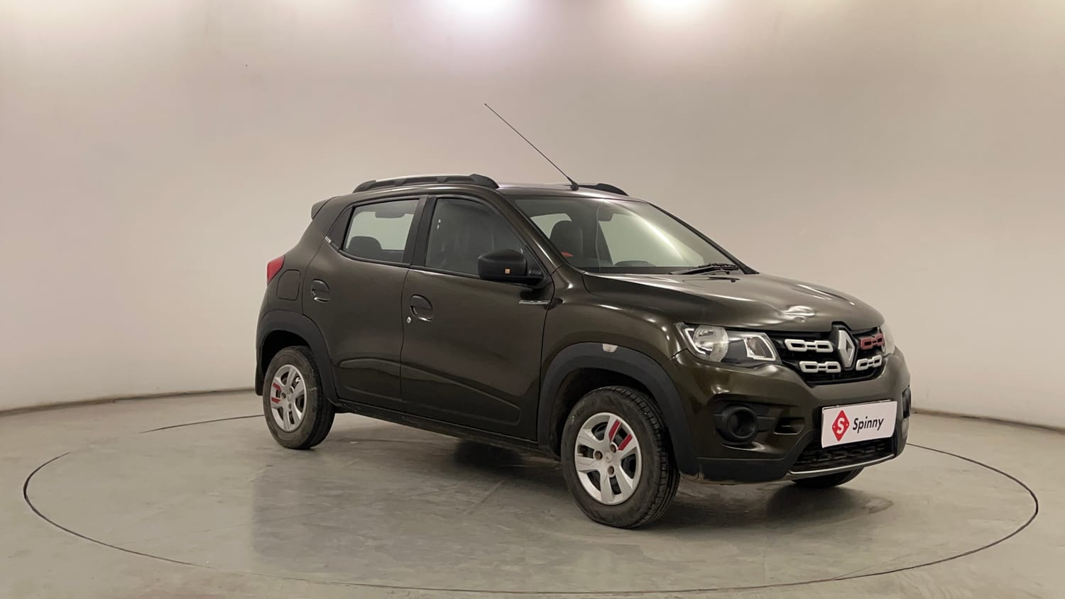 Used 2017 Renault Kwid RXL Live For More Edition Petrol Manual exterior RIGHT FRONT CORNER VIEW