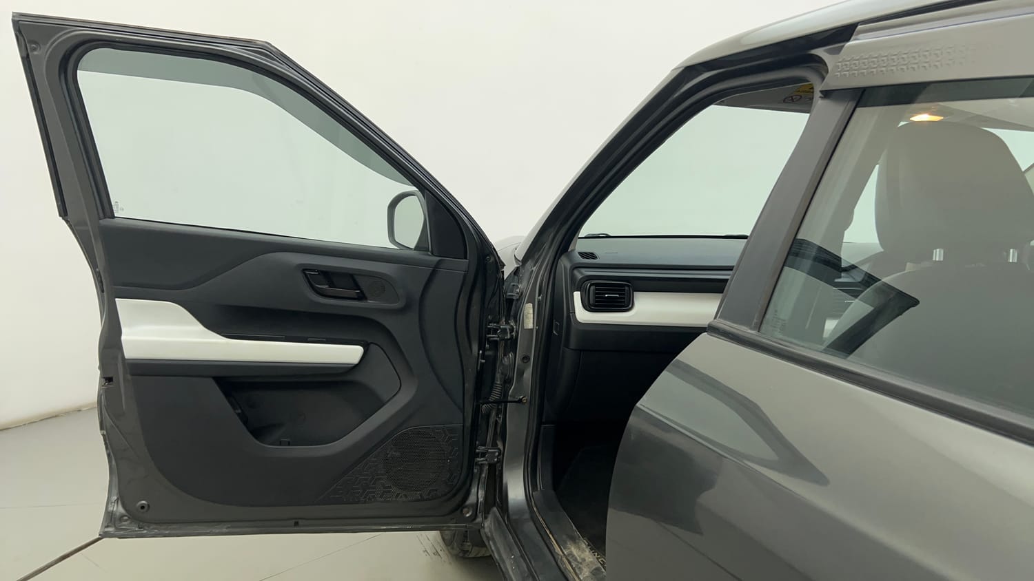 Used 2022 Tata Punch Pure Rhythm Pack MT Petrol Manual interior LEFT FRONT DOOR OPEN VIEW