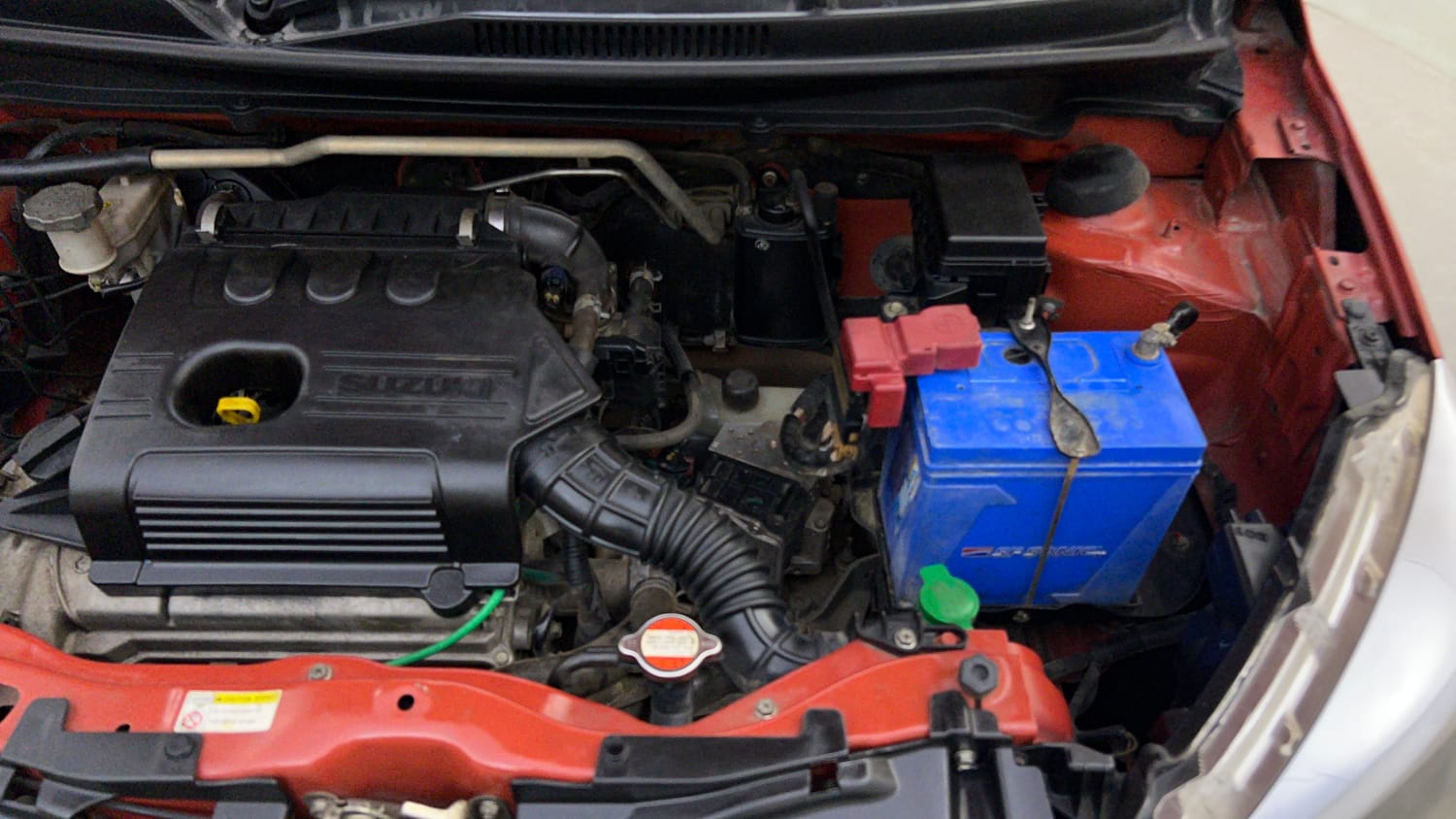 Used 2018 Maruti Suzuki Celerio ZXi (O) AMT Petrol Automatic engine ENGINE LEFT SIDE VIEW