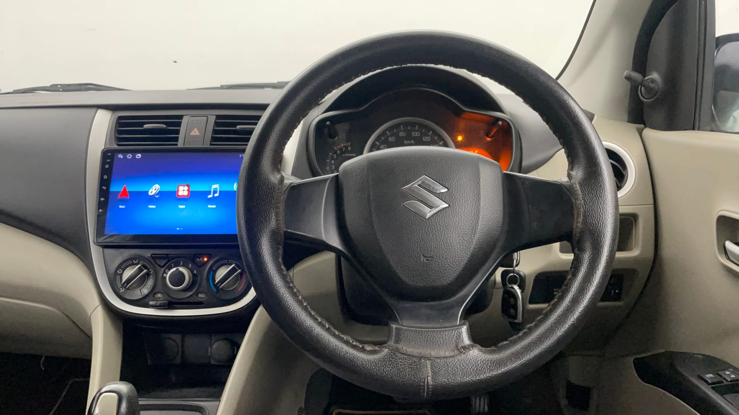 Used 2015 Maruti Suzuki Celerio VXi AMT Petrol Automatic interior STEERING VIEW