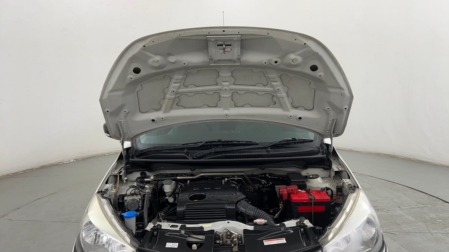 Used 2019 Maruti Suzuki Celerio X Zxi (O) AMT Petrol Automatic engine ENGINE & BONNET OPEN FRONT VIEW