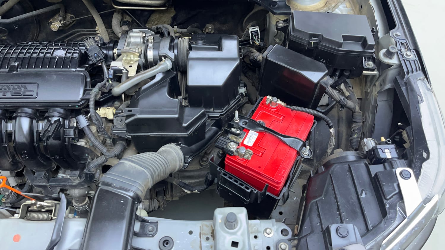 Used 2018 Honda Amaze 1.2 VX i-VTEC Petrol Manual engine ENGINE LEFT SIDE VIEW
