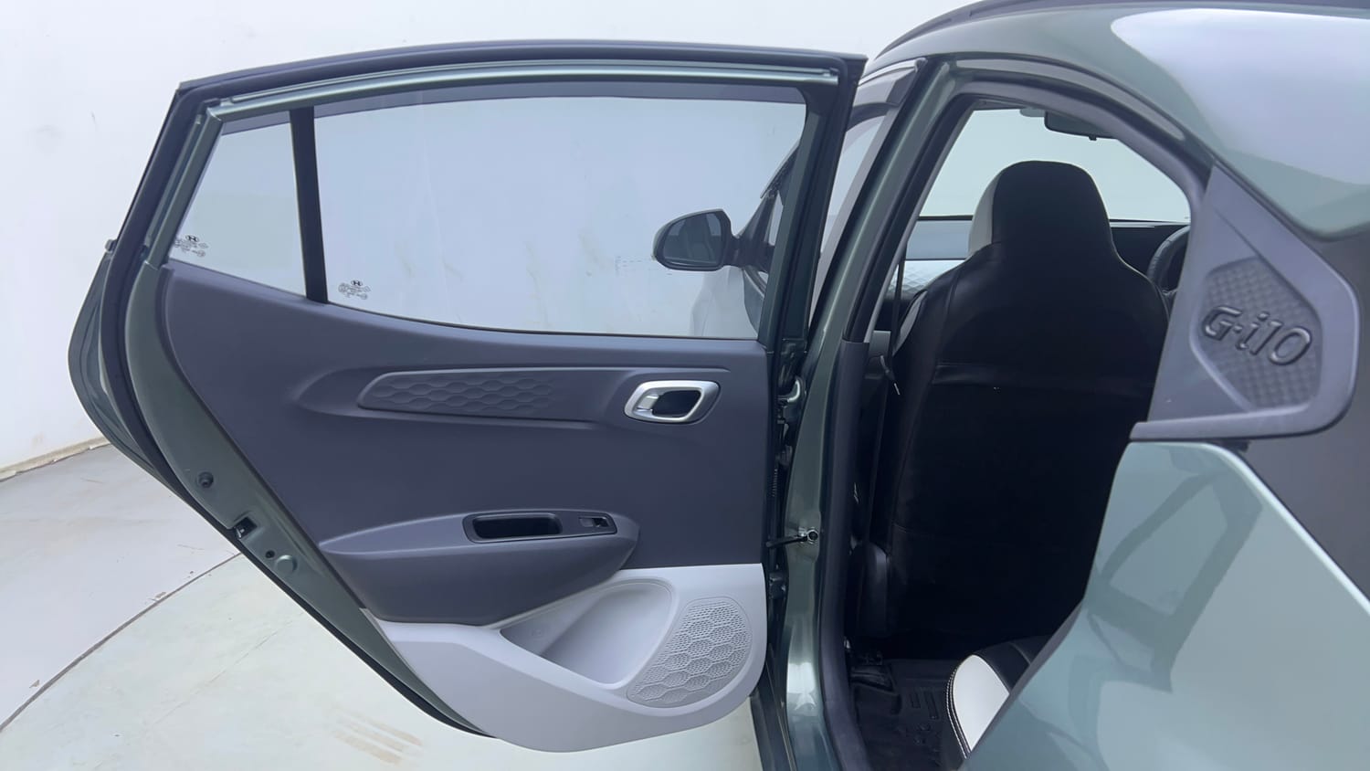 Used 2026 Hyundai Grand i10 Nios Asta 1.2 Kappa AMT Petrol Automatic interior LEFT REAR DOOR OPEN VIEW