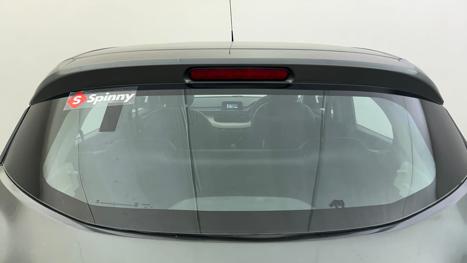 Used 2022 Tata Punch Pure Rhythm Pack MT Petrol Manual exterior BACK WINDSHIELD VIEW