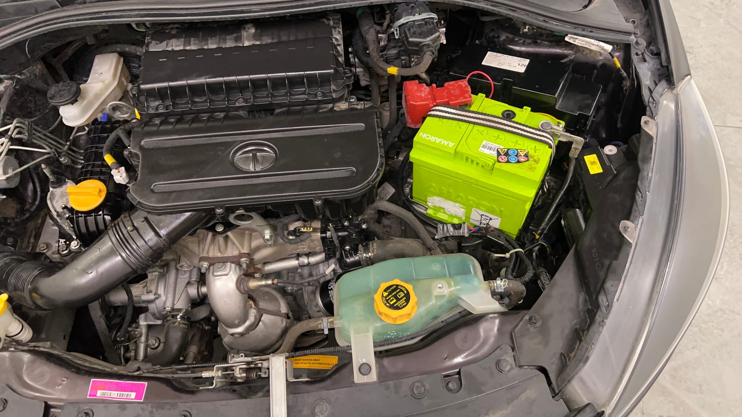 Used 2022 Tata Tiago XT CNG Cng Manual engine ENGINE LEFT SIDE VIEW