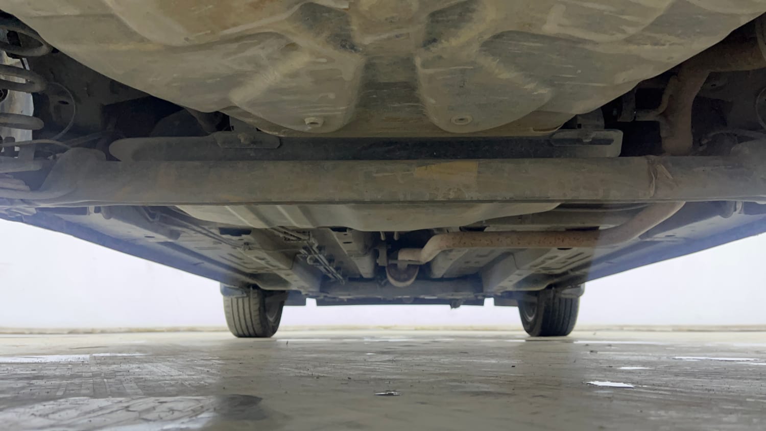 Used 2022 Tata Punch Kaziranga Creative MT Petrol Manual extra REAR UNDERBODY VIEW (TAKEN FROM REAR)