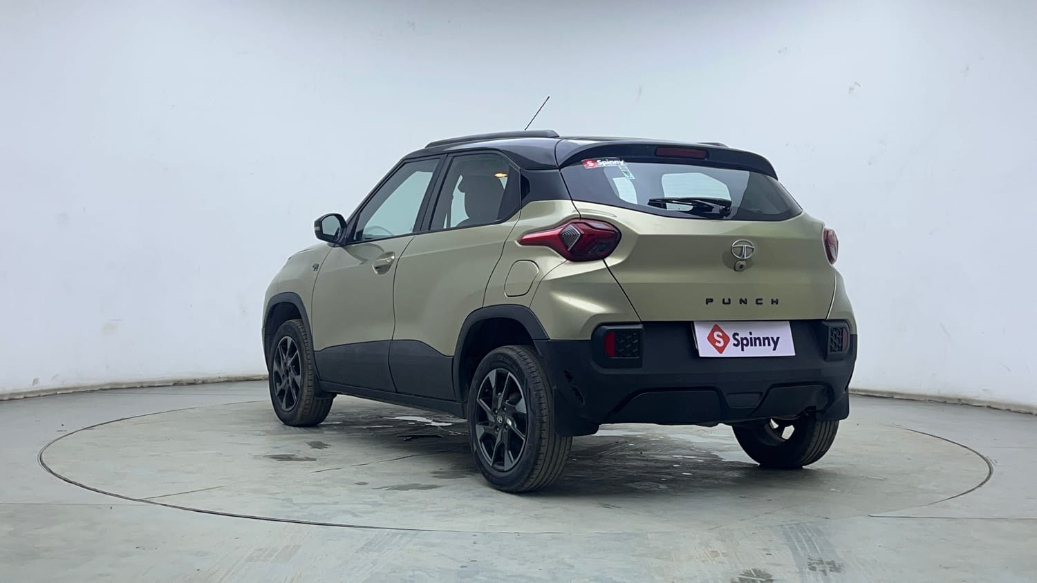Used 2022 Tata Punch Kaziranga Creative MT Petrol Manual exterior LEFT REAR CORNER VIEW