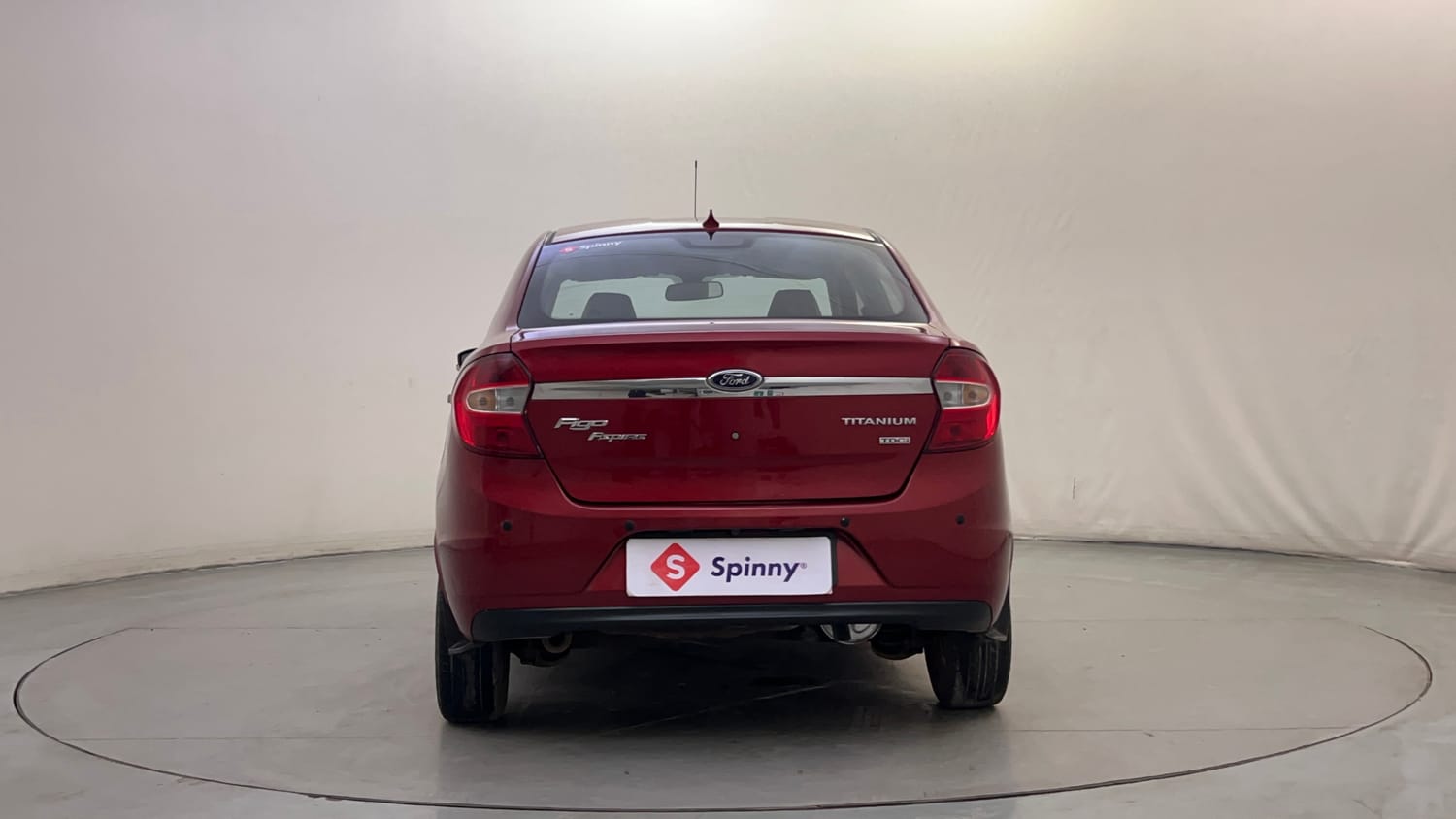 Used 2018 Ford Figo Aspire Titanium 1.2 Ti-VCT Diesel Manual exterior BACK VIEW