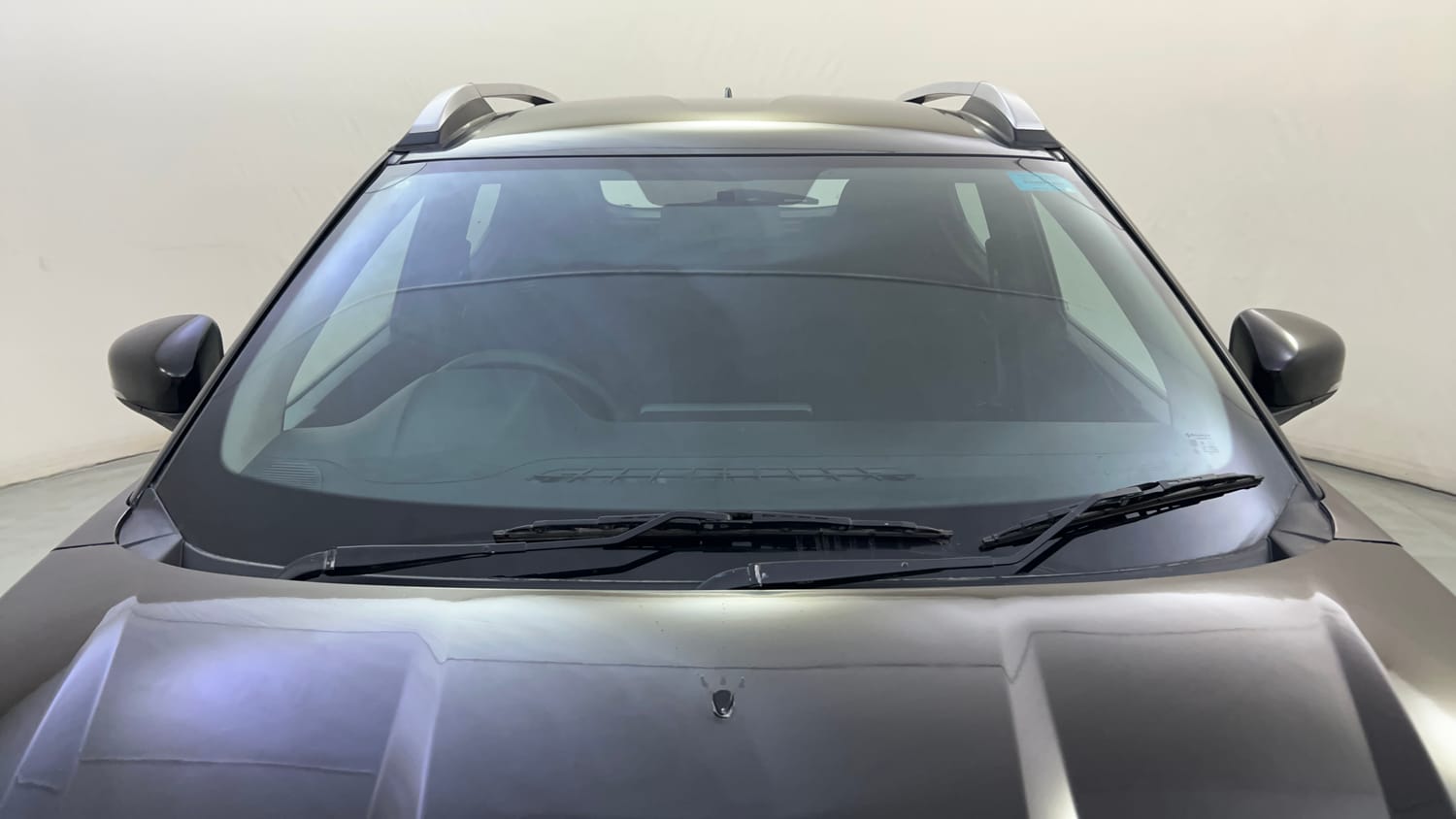 Used 2023 Renault Kiger RXT (O) AMT Petrol Automatic exterior FRONT WINDSHIELD VIEW