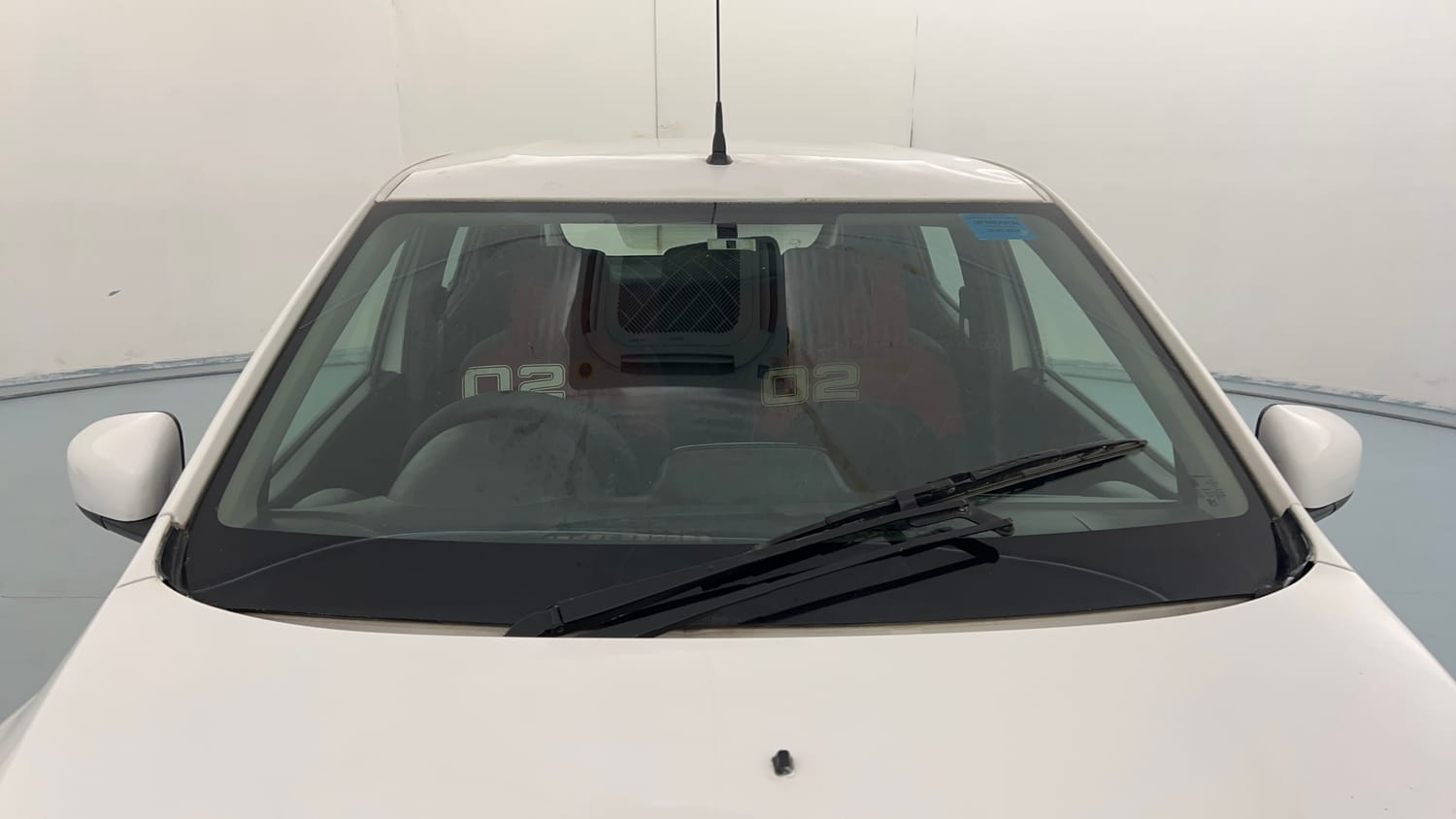 Used 2017 renault Kwid 1.0 RXT Anniversary Edition Petrol Manual exterior FRONT WINDSHIELD VIEW