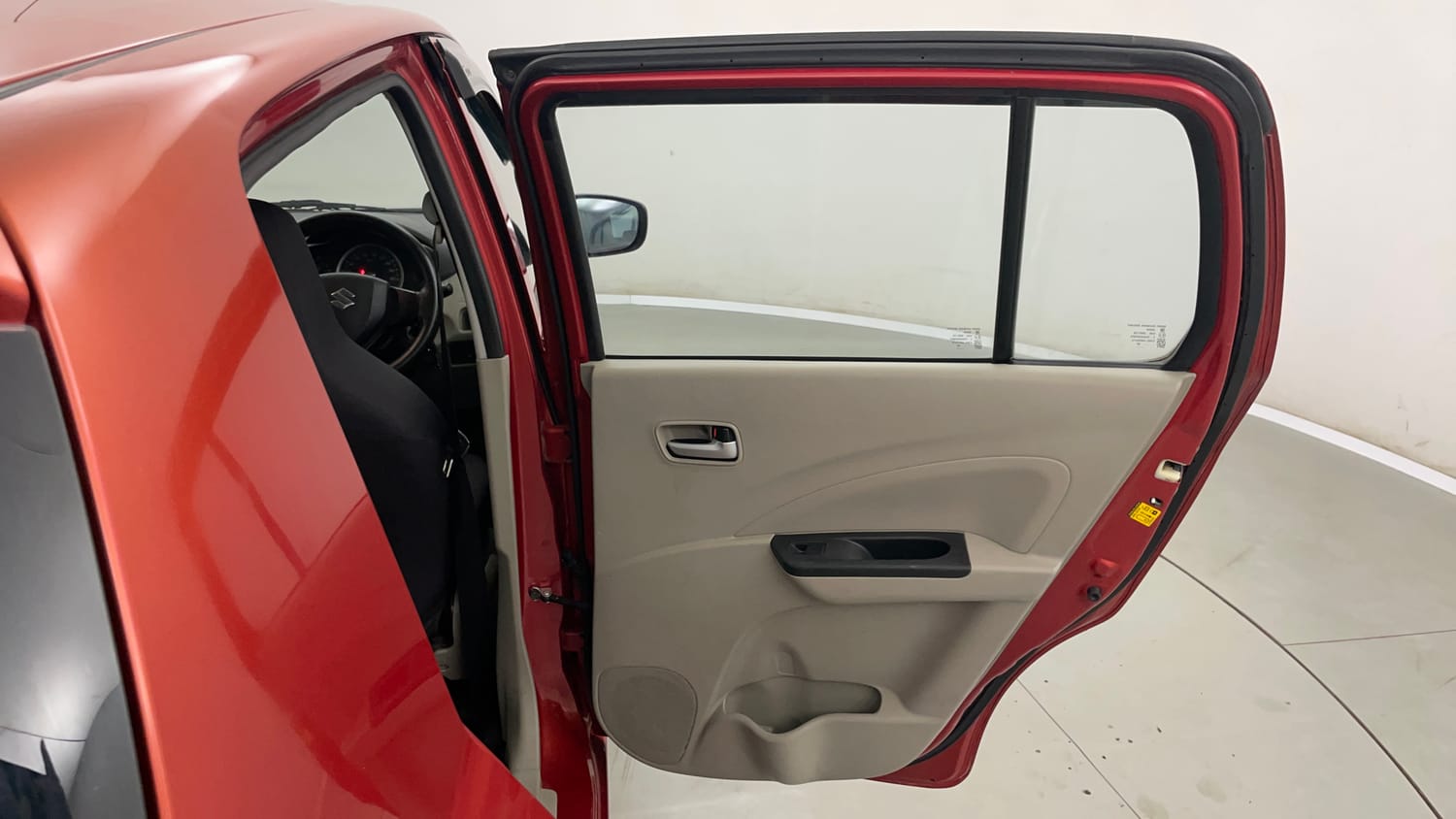 Used 2015 Maruti Suzuki Celerio VXi AMT Petrol Automatic interior RIGHT REAR DOOR OPEN VIEW