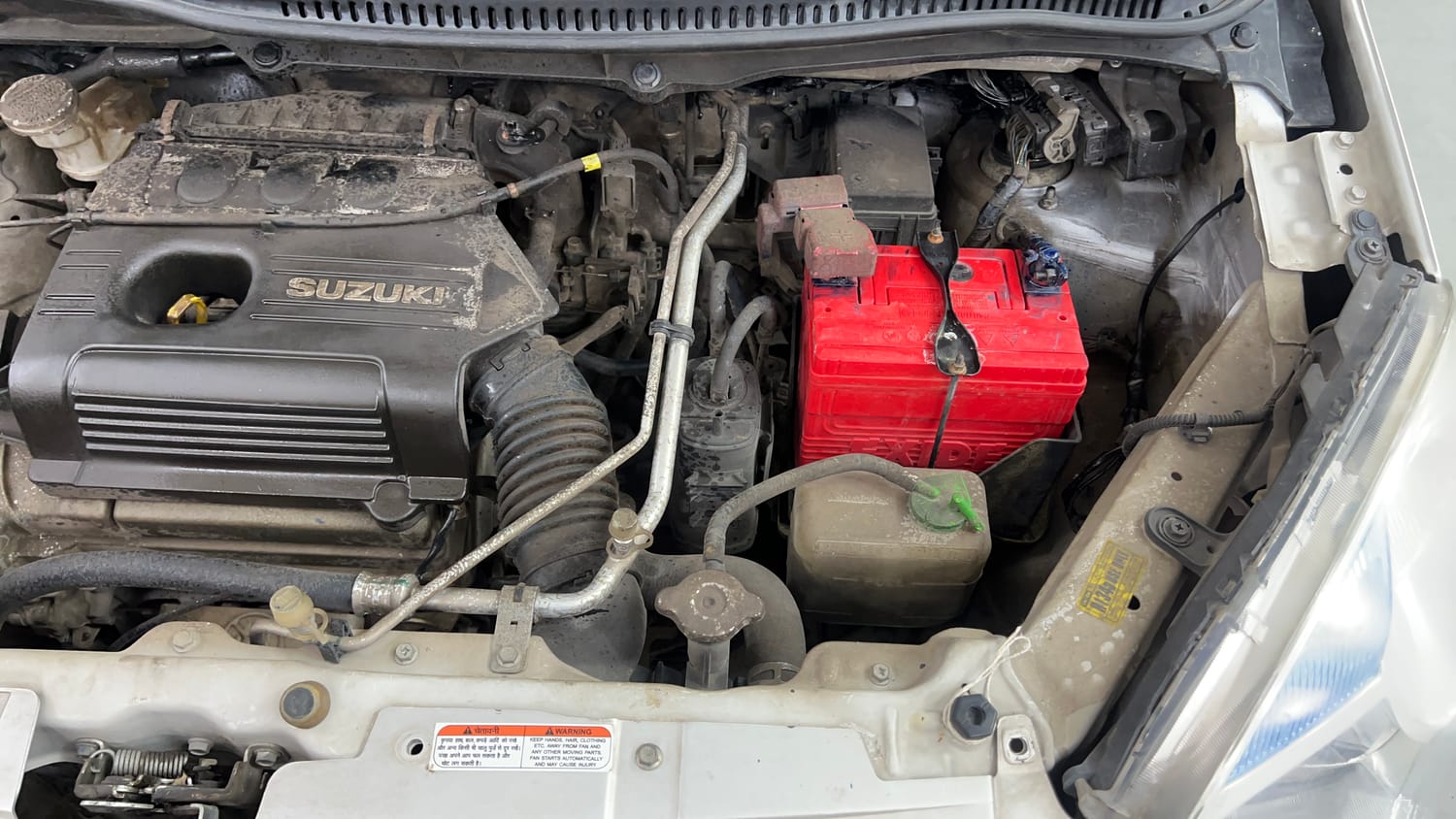 Used 2014 Maruti Suzuki Wagon R VXI Petrol Manual engine ENGINE LEFT SIDE VIEW