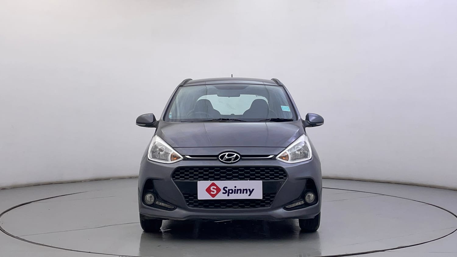Used 2019 Hyundai Grand i10 Sportz 1.2 Kappa VTVT Petrol Manual exterior FRONT VIEW