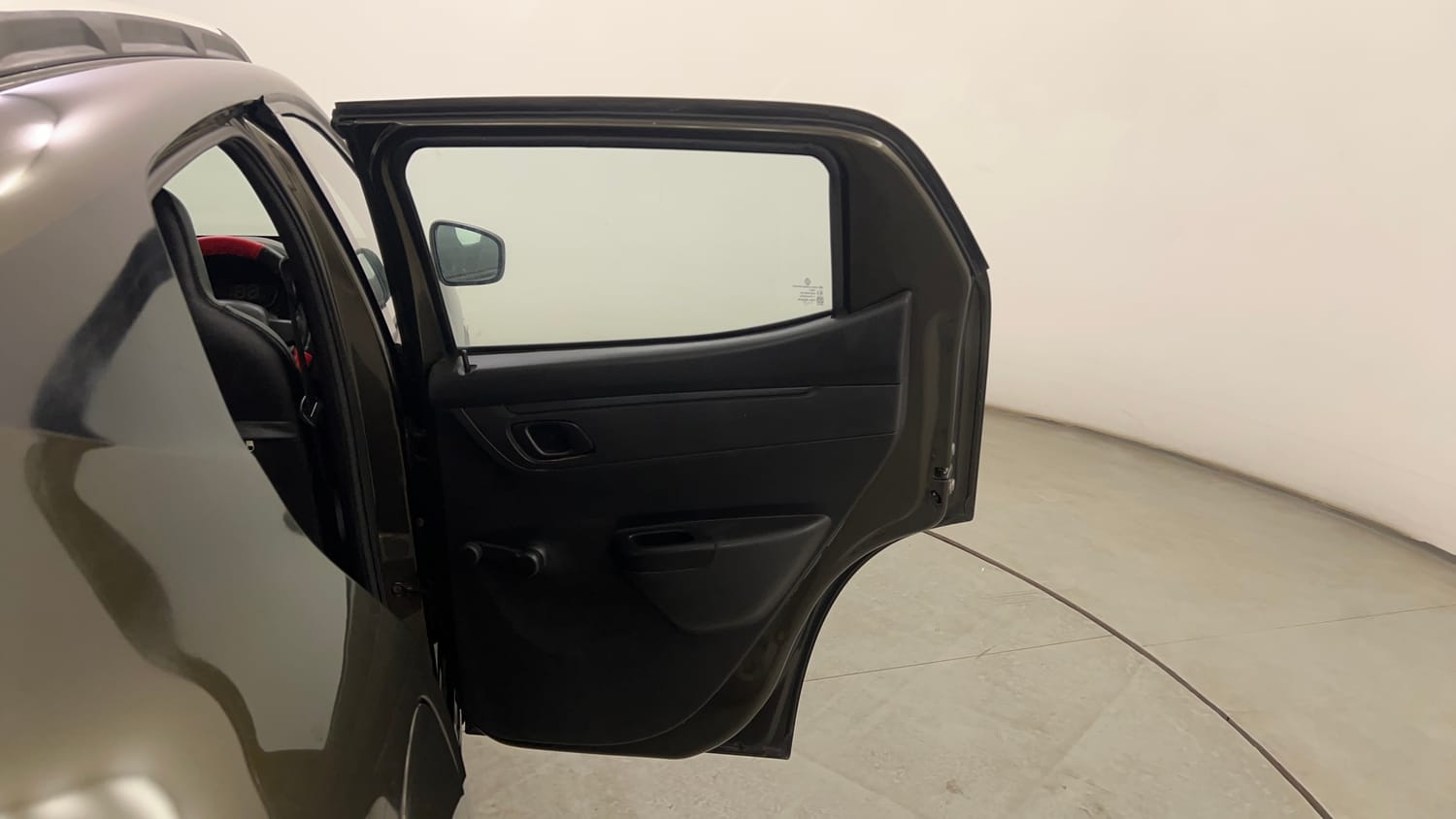 Used 2017 Renault Kwid RXL Live For More Edition Petrol Manual interior RIGHT REAR DOOR OPEN VIEW