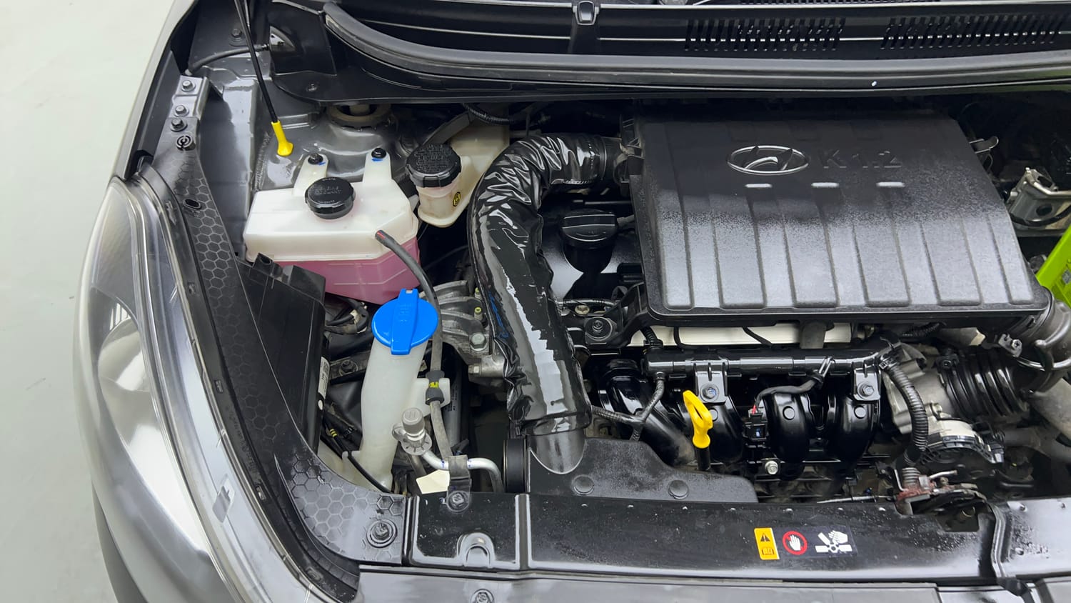 Used 2021 Hyundai Grand i10 Nios Sportz 1.2 Kappa VTVT Petrol Manual engine ENGINE RIGHT SIDE VIEW
