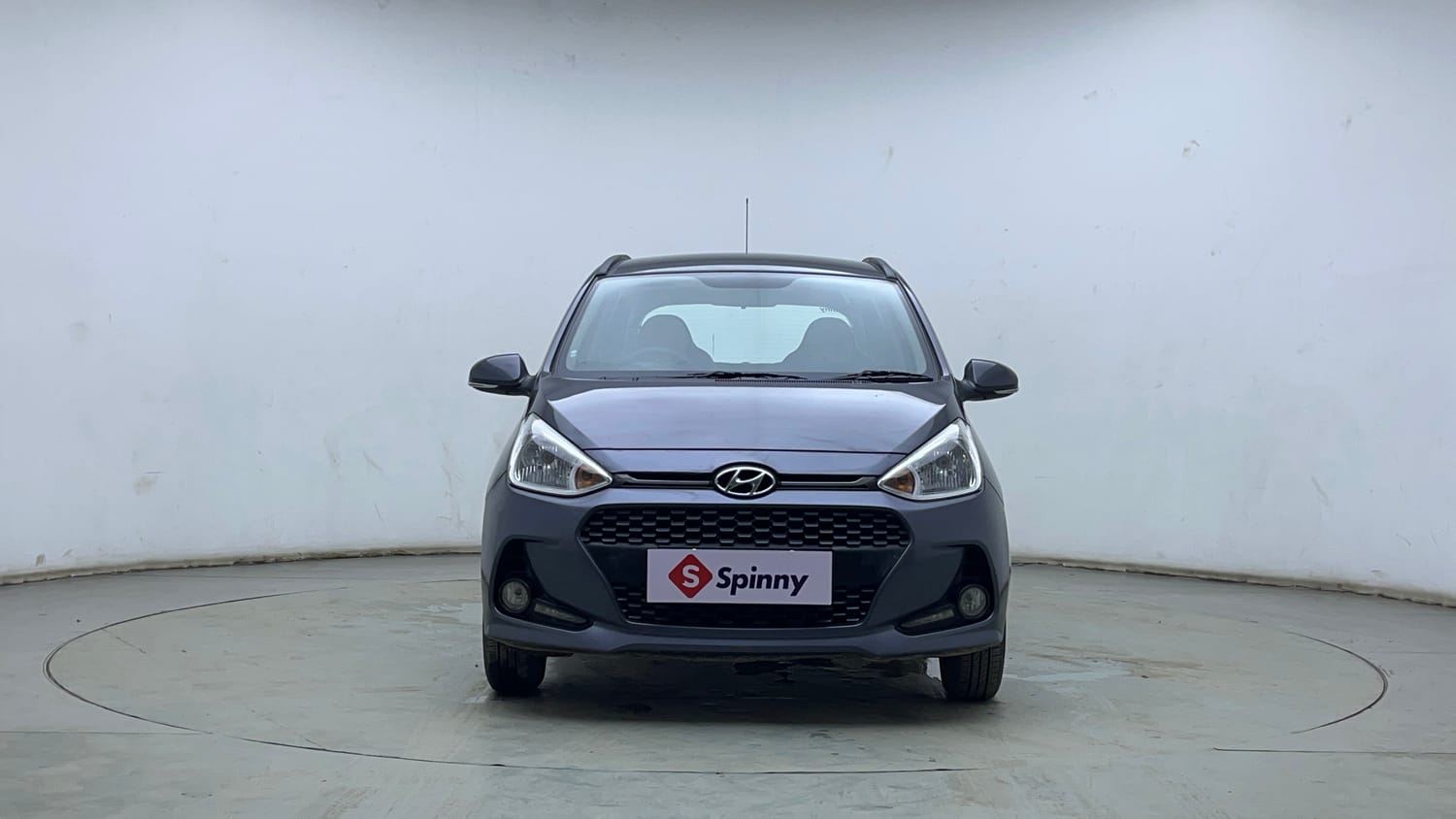 Used 2019 Hyundai Grand i10 Sportz 1.2 Kappa VTVT Petrol Manual exterior FRONT VIEW