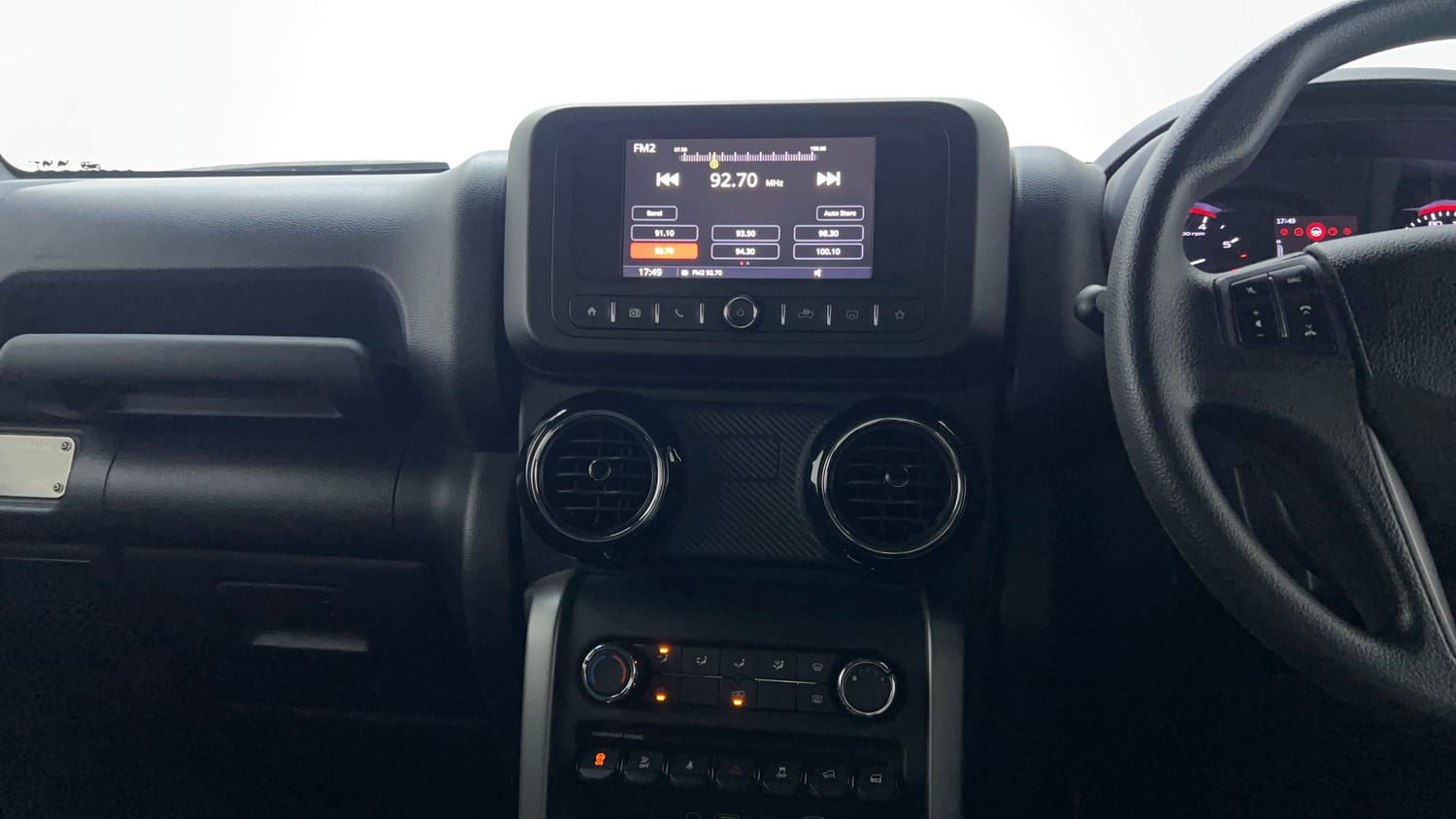 Used 2025 Mahindra Thar LX Hard Top Petrol MT 4WD Petrol Manual top_features Integrated (in-dash) music system