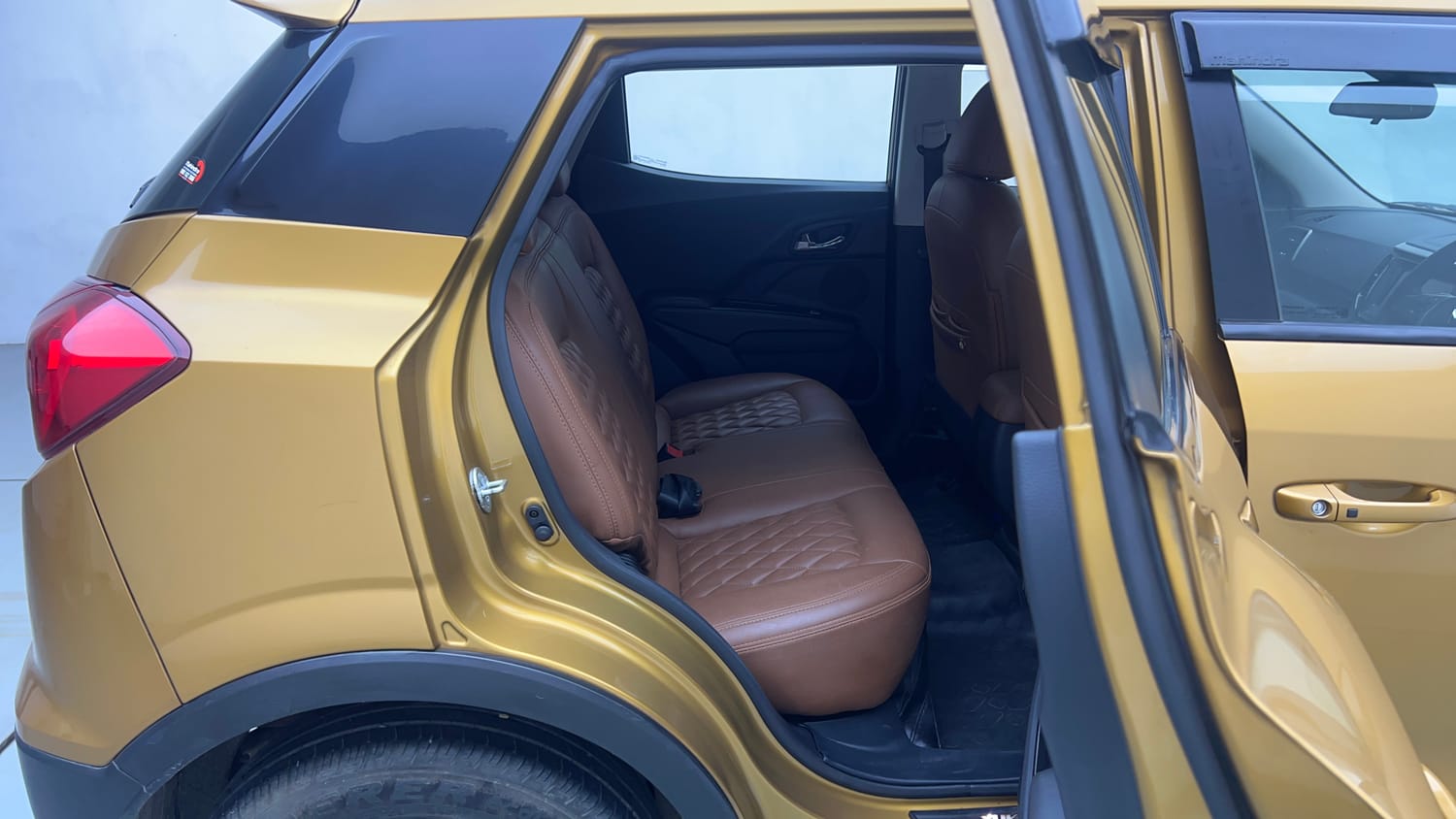 Used 2023 Mahindra XUV 300 TurboSport W8 Petrol Manual interior RIGHT SIDE REAR DOOR CABIN VIEW