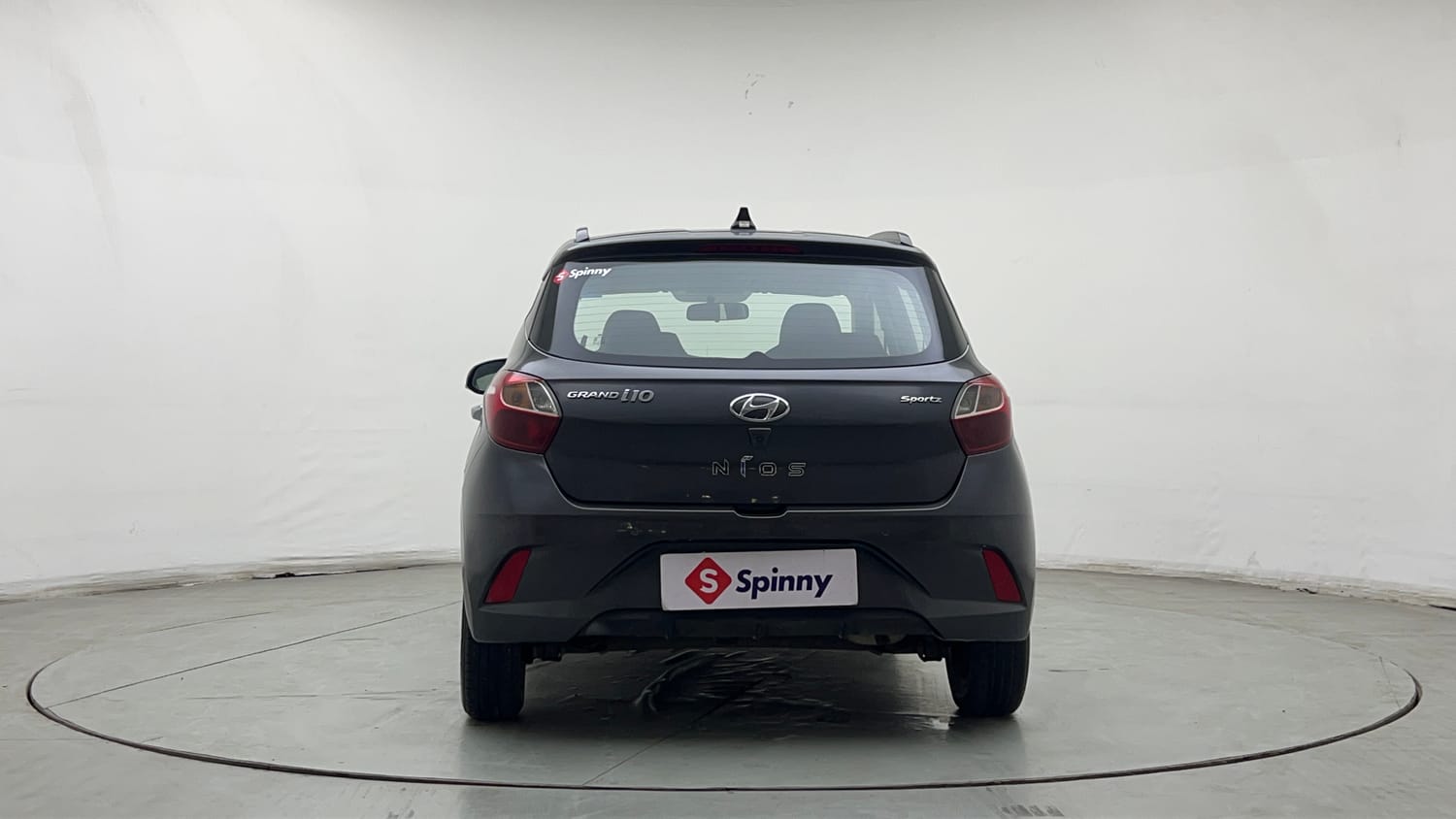 Used 2021 Hyundai Grand i10 Nios Sportz 1.2 Kappa VTVT Petrol Manual exterior BACK VIEW