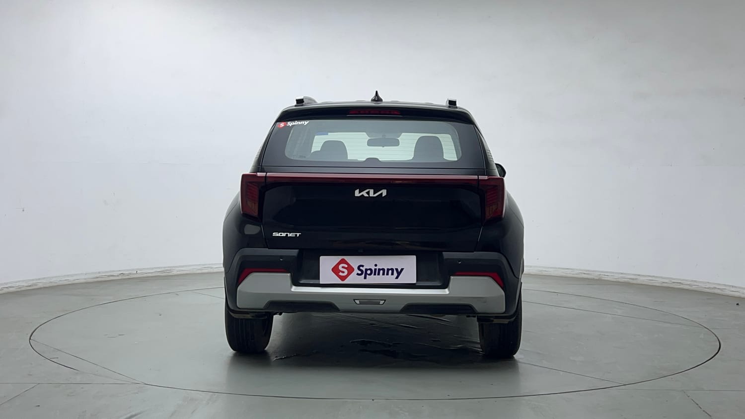 Used 2024 Kia Sonet HTK (O) 1.2 Petrol MT Petrol Manual exterior BACK VIEW