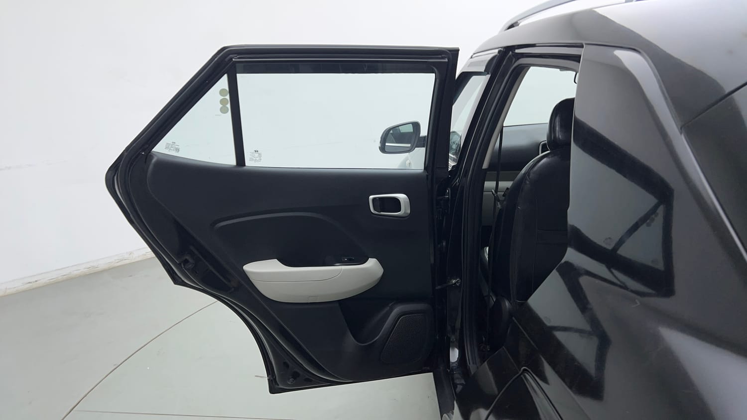 Used 2025 Hyundai Venue S Plus 1.2 Petrol MT Petrol Manual interior LEFT REAR DOOR OPEN VIEW