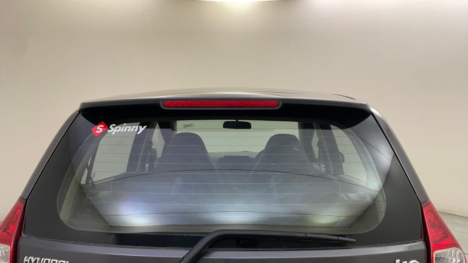 Used 2012 Hyundai i10 Sportz 1.2 Kappa2 Petrol Manual exterior BACK WINDSHIELD VIEW
