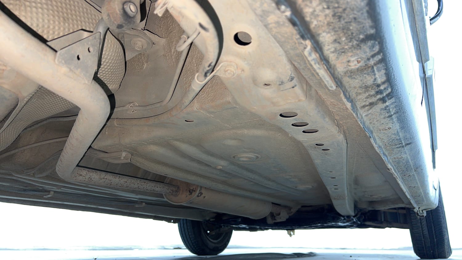 Used 2019 Maruti Suzuki Wagon R 1.0 VXi 1.0 Petrol Manual extra REAR RIGHT UNDERBODY VIEW