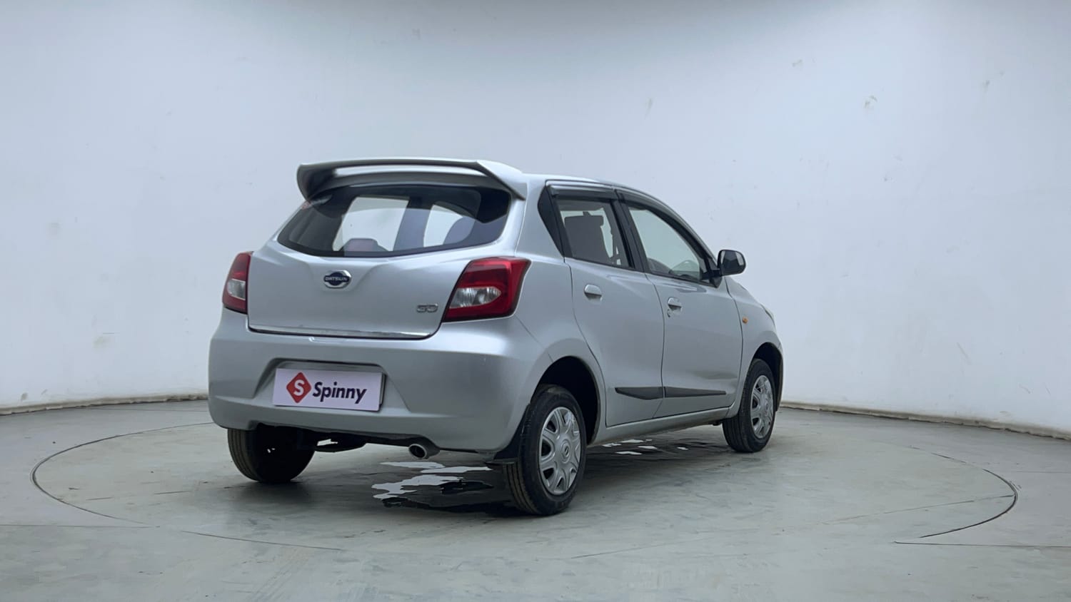 Used 2014 Datsun GO T Petrol Manual exterior RIGHT REAR CORNER VIEW