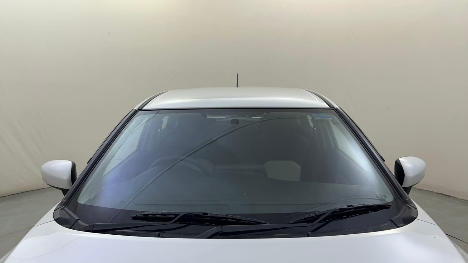 Used 2024 Toyota Glanza G Petrol Manual exterior FRONT WINDSHIELD VIEW