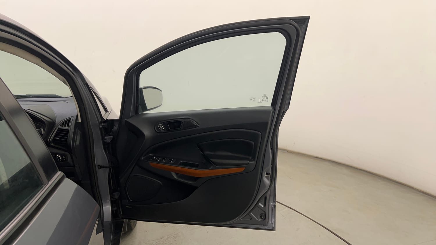 Used 2021 Ford EcoSport S MT 1.5 Ti-VCT Petrol Manual interior RIGHT FRONT DOOR OPEN VIEW