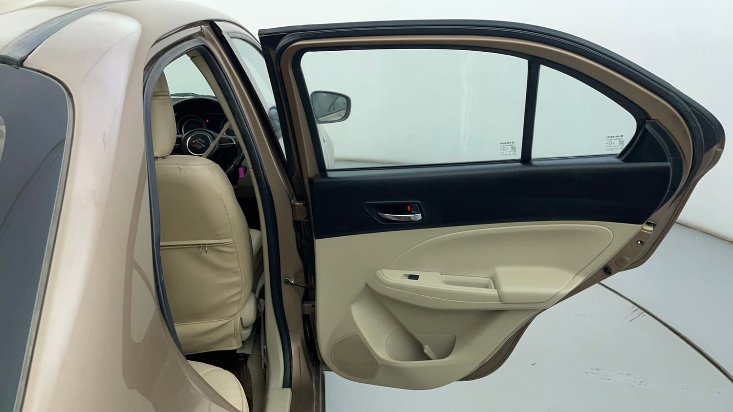 Used 2018 Maruti Suzuki Dzire VXi Petrol Automatic interior RIGHT REAR DOOR OPEN VIEW