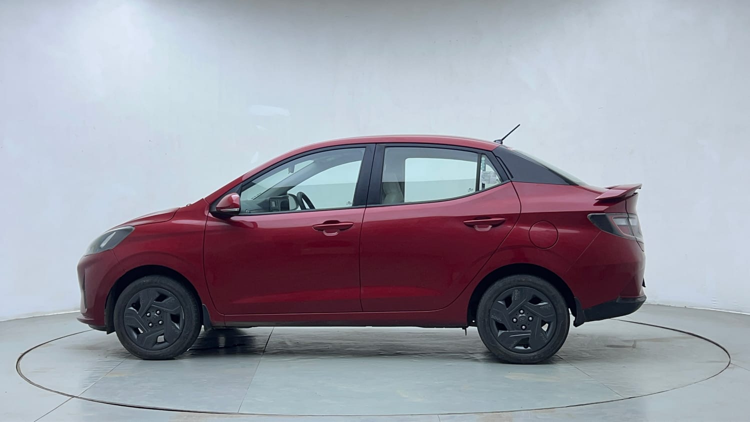 Used 2022 Hyundai Aura S 1.2 AMT Petrol Petrol Automatic exterior LEFT SIDE VIEW
