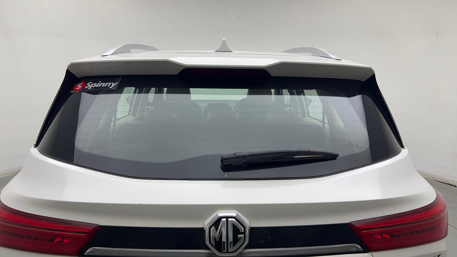 Used 2021 MG Motors Hector Sharp 1.5 Petrol CVT Petrol Automatic exterior BACK WINDSHIELD VIEW