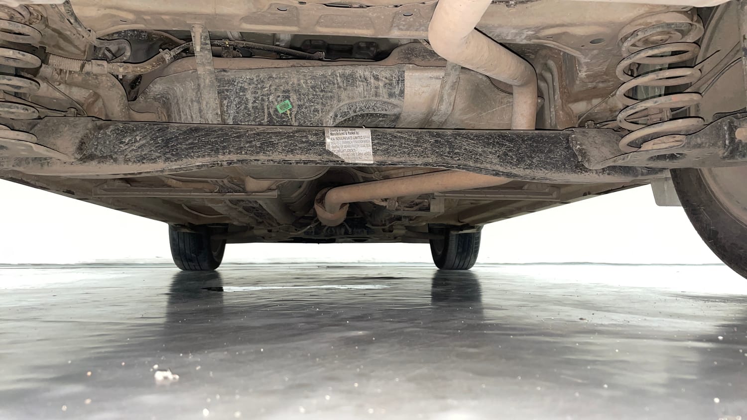 Used 2023 Kia Seltos GTX Plus 1.5 Diesel AT Diesel Automatic extra REAR UNDERBODY VIEW (TAKEN FROM REAR)