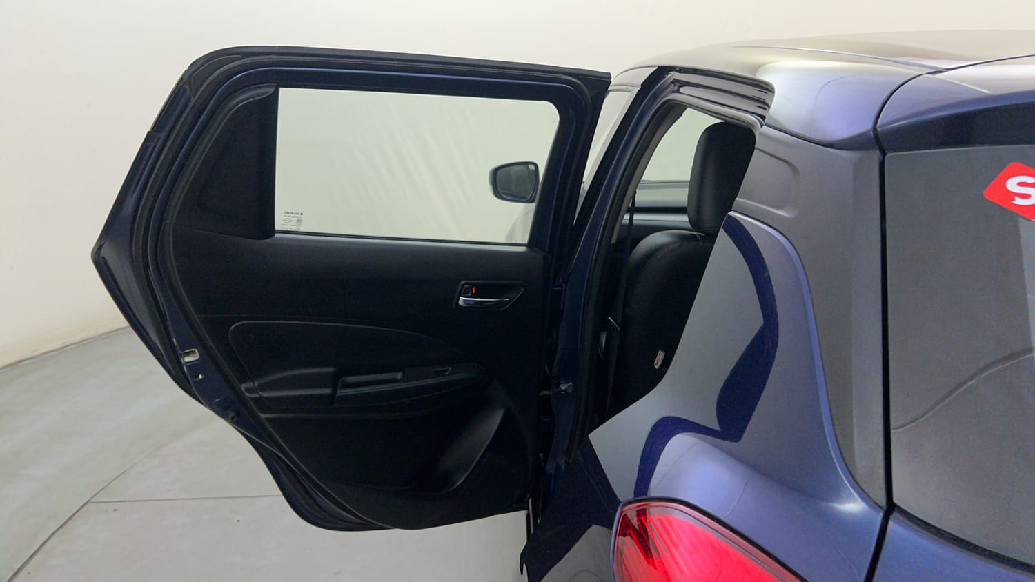 Used 2018 Maruti Suzuki Swift ZXi AMT Petrol Automatic interior LEFT REAR DOOR OPEN VIEW