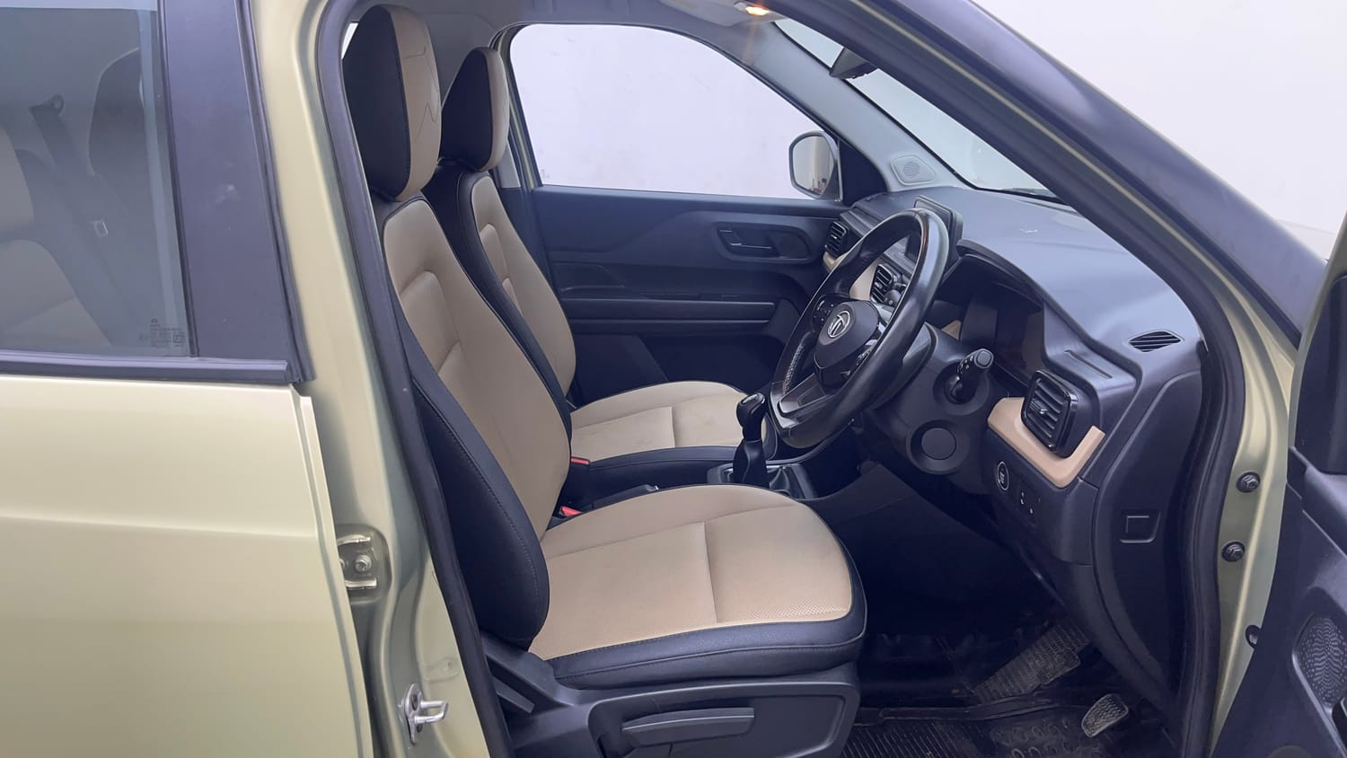 Used 2022 Tata Punch Kaziranga Creative MT Petrol Manual interior RIGHT SIDE FRONT DOOR CABIN VIEW