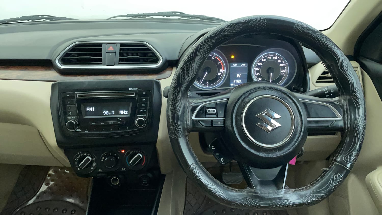 Used 2018 Maruti Suzuki Dzire VXi Petrol Automatic interior STEERING VIEW