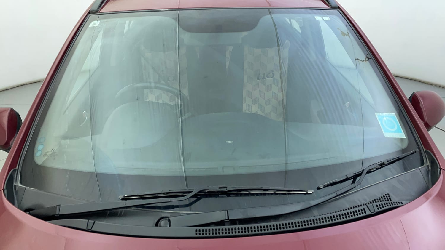Used 2016 Hyundai Grand i10 Asta 1.2 Kappa VTVT Petrol Manual exterior FRONT WINDSHIELD VIEW