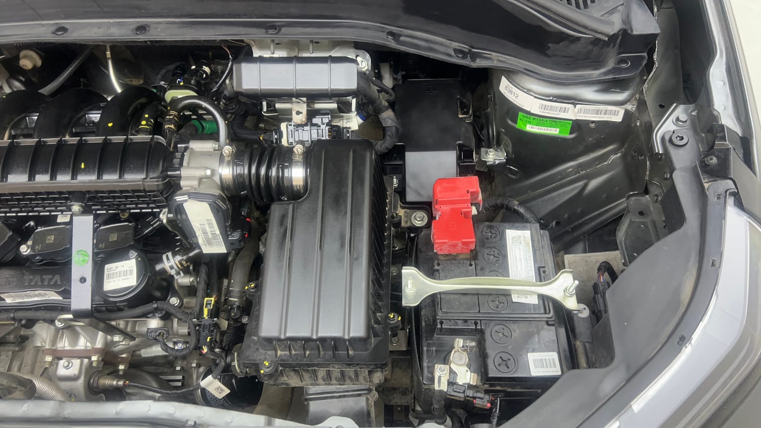 Used 2025 Tata Punch Pure MT Petrol Manual engine ENGINE LEFT SIDE VIEW