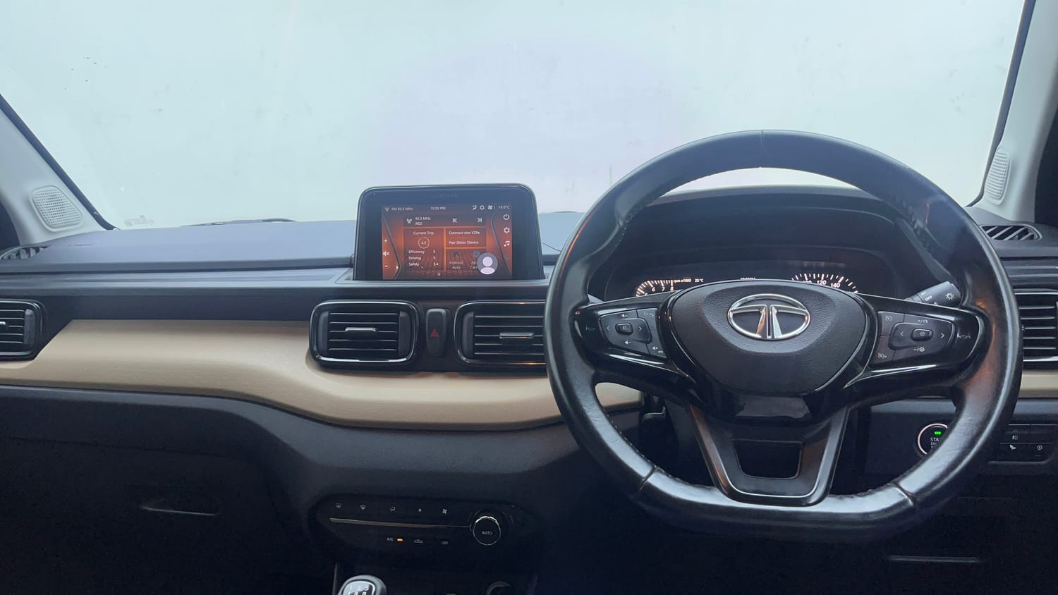 Used 2022 Tata Punch Kaziranga Creative MT Petrol Manual interior DASHBOARD VIEW