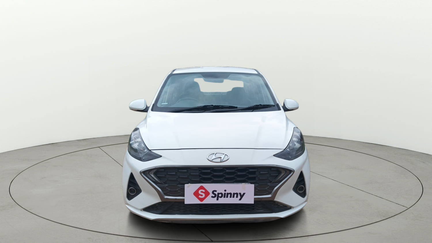 Used 2020 Hyundai Aura SX 1.2 Petrol Petrol Manual exterior FRONT VIEW