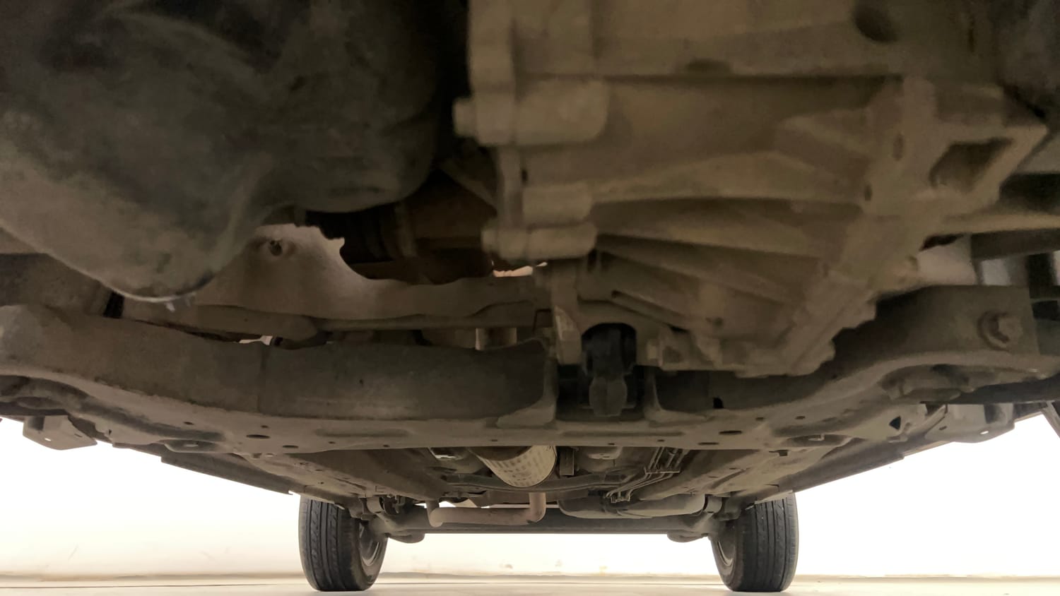 Used 2021 Ford EcoSport S MT 1.5 Ti-VCT Petrol Manual extra FRONT LEFT UNDERBODY VIEW