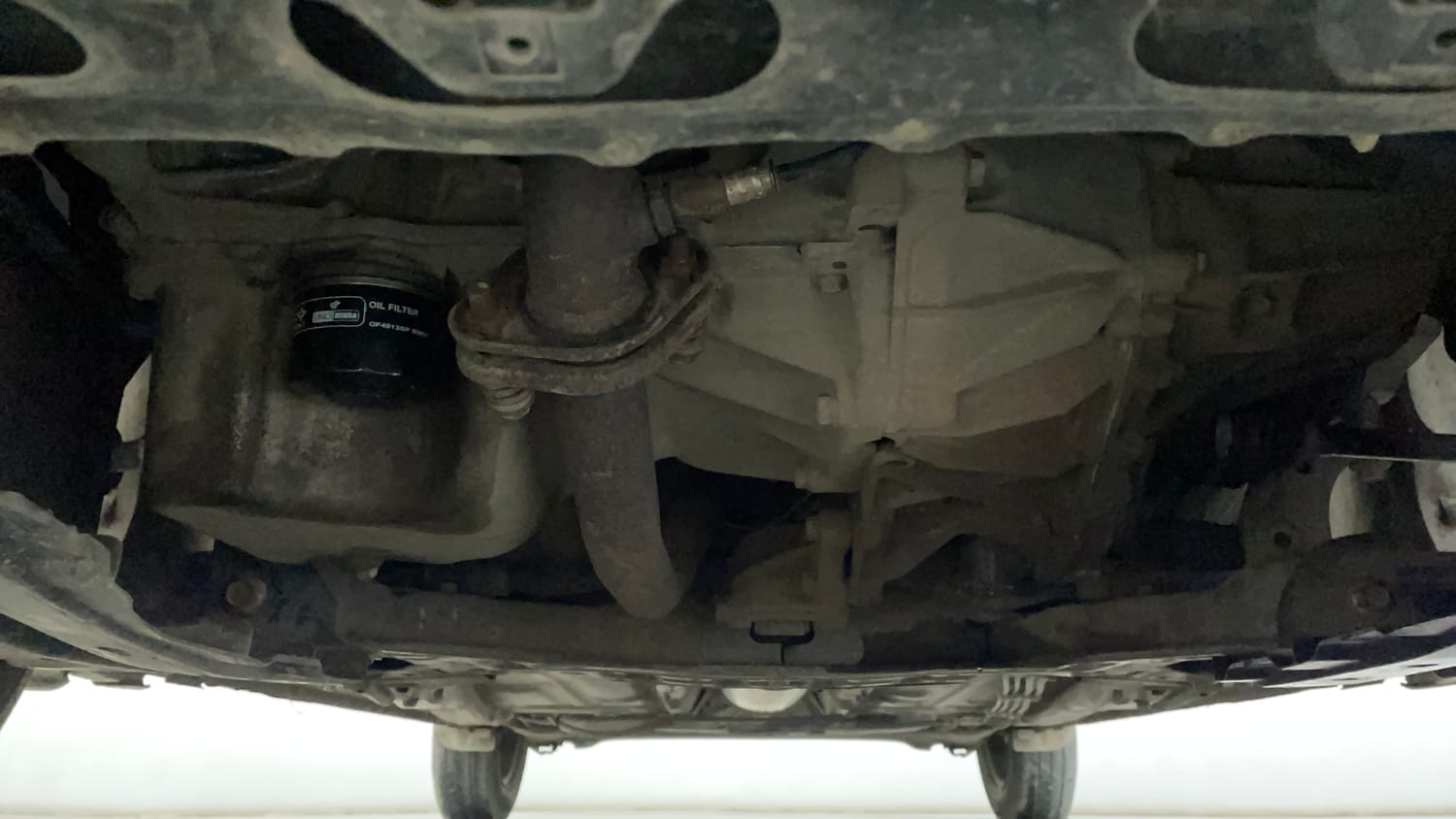 Used 2018 Maruti Suzuki Dzire VXi Petrol Automatic extra FRONT LEFT UNDERBODY VIEW