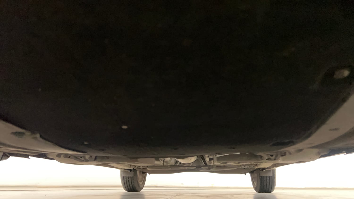 Used 2025 Maruti Suzuki Baleno Alpha AGS Petrol Automatic extra FRONT LEFT UNDERBODY VIEW